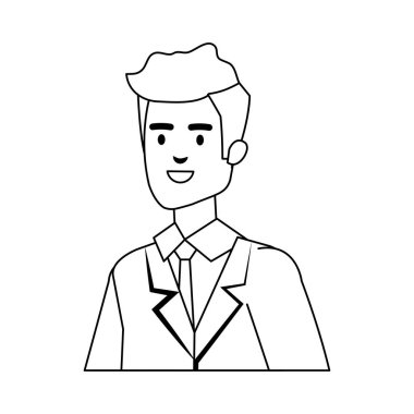 profesyonel doktor avatar karakter