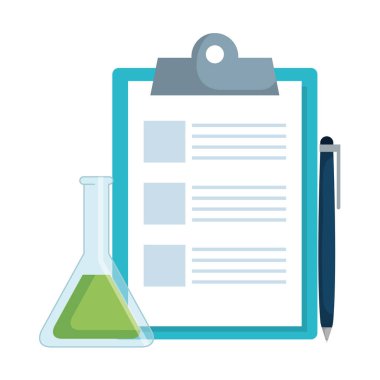 kalem ve tüp testi ile kontrol listesi panosu