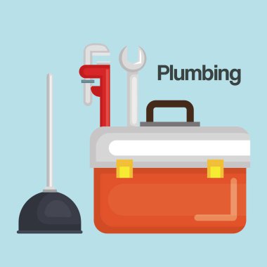 satırı araçları sıhhi tesisat Icons set