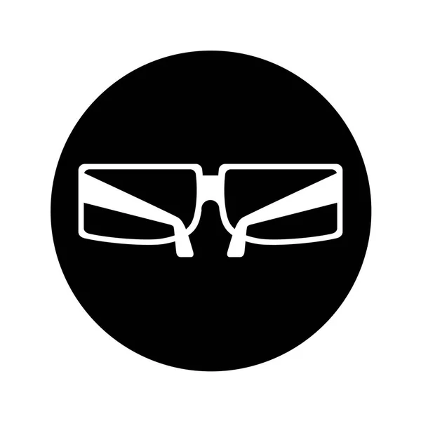 3D-Brille isoliertes Symbol — Stockvektor