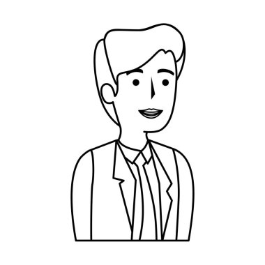 zarif işadamı avatar karakter