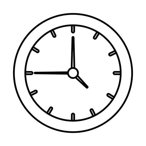 Izolované ikona hodin času — Stockový vektor