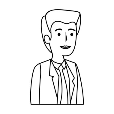 zarif işadamı avatar karakter