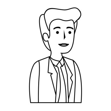 zarif işadamı avatar karakter