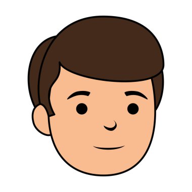 Sevimli küçük çocuk baş karakter.