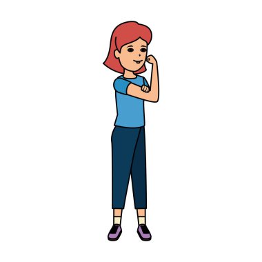 güzel güçlü kadın avatar karakter