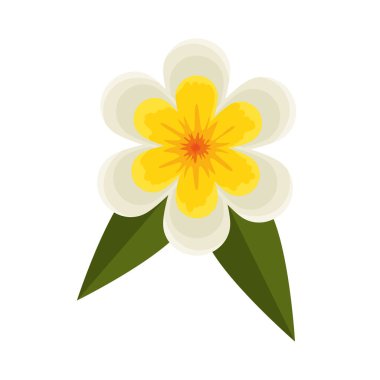 güzel çiçek dekoratif simgesi