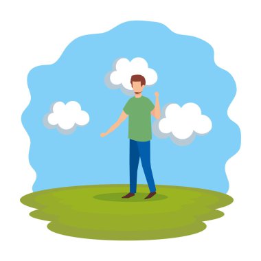 park avatar karakteri genç adam