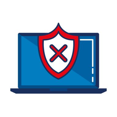 kalkan güvenlik ile dizüstü bilgisayar