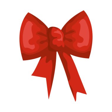 şerit yay dekoratif simgesi