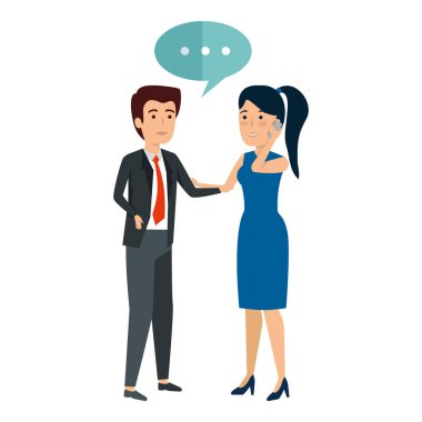 iş çift Smartphone ile konuşmak