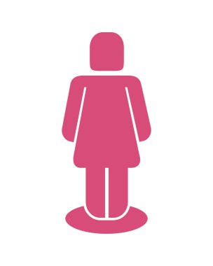 kadın siluet şekil kutsal kişilerin resmi