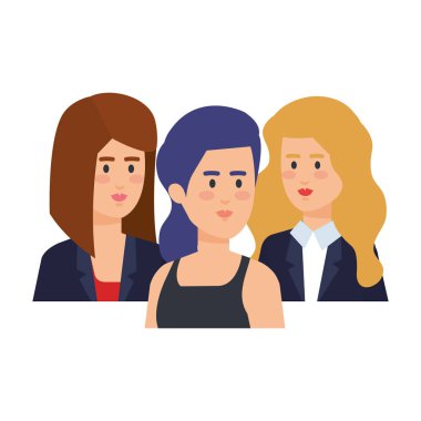 zarif iş kadınları avatarlar karakter