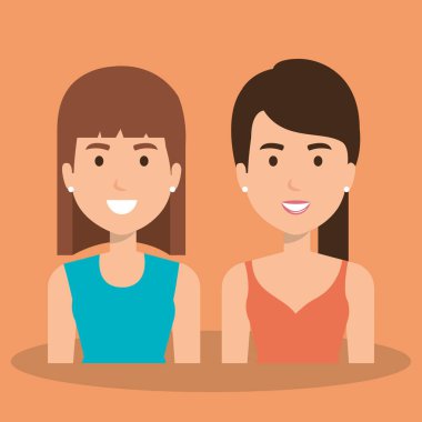 Kızlar çift avatarlar karakter