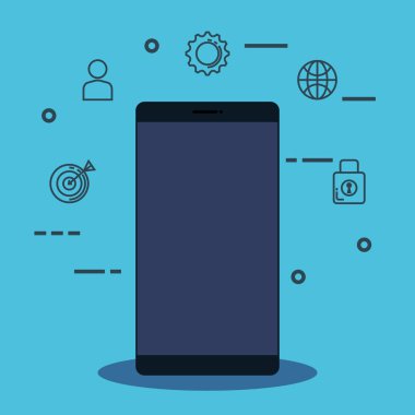 iş pazarlama ile Smartphone