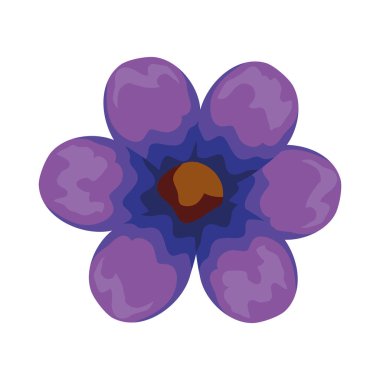 güzel çiçek dekoratif simgesi