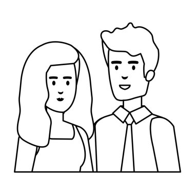 iş çift avatarlar karakter