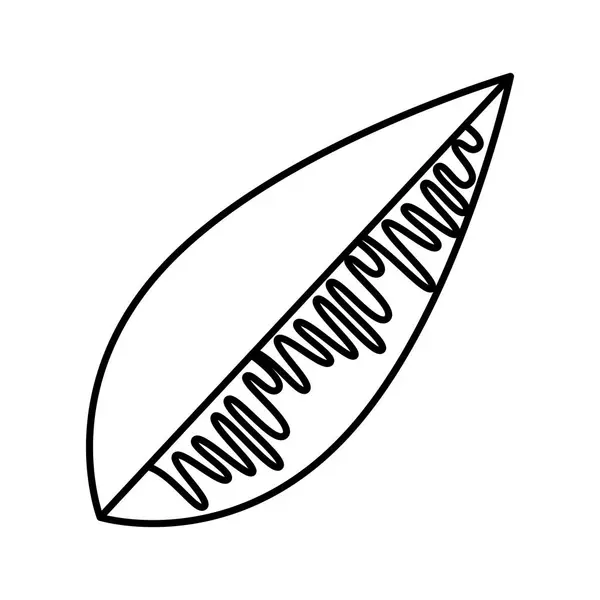 Ökologie Blatt Pflanze Symbol — Stockvektor
