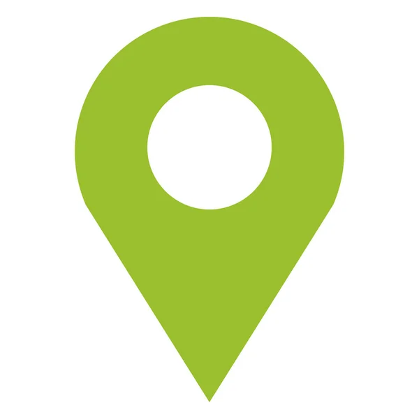Pin pointer location icon — Stock Vector