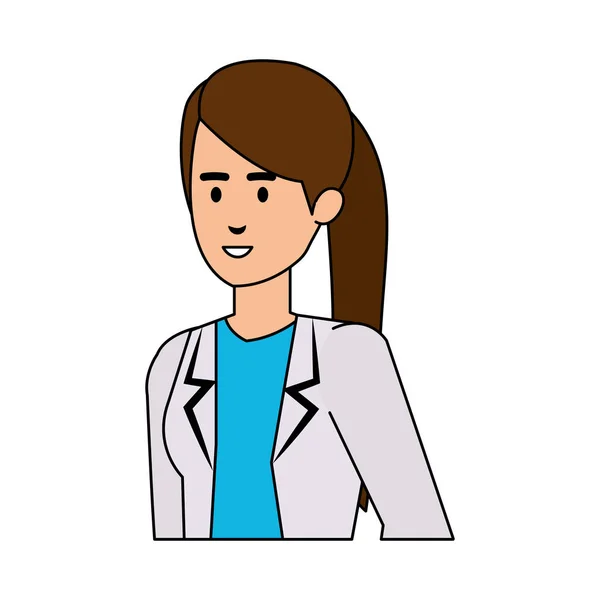 professional female doctor avatar character