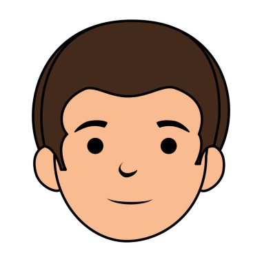 Sevimli küçük çocuk baş karakter.