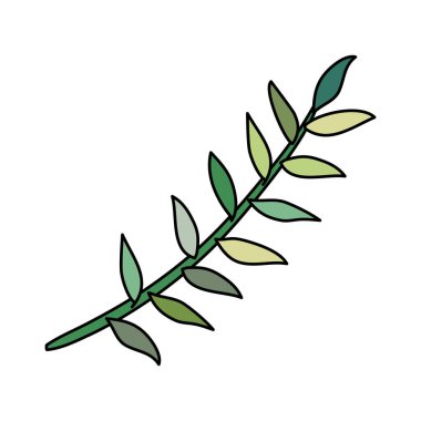 şube ile simge yapraklar