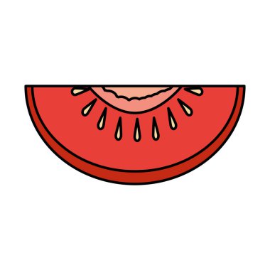 domates yarım sebze simgesi