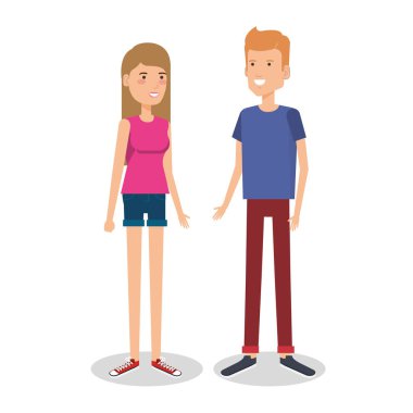 aşık çift avatarlar karakter