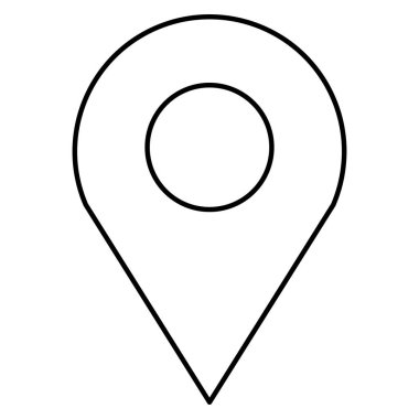 toplu iğne işaretçisi konumu simgesine