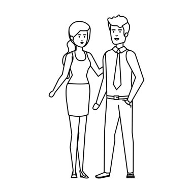 iş çift avatarlar karakter