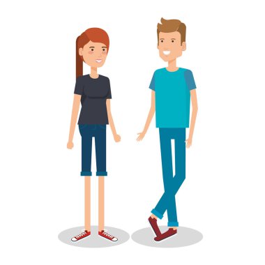 aşık çift avatarlar karakter