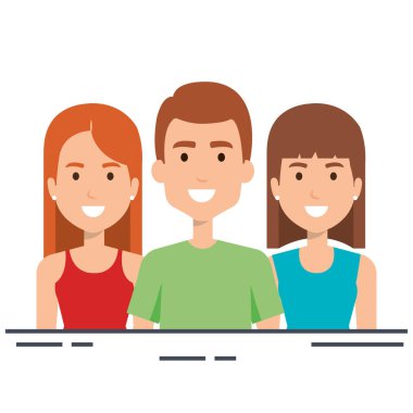 Gençler grubu avatarları