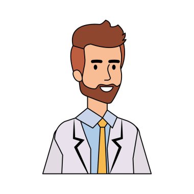 profesyonel doktor avatar karakter