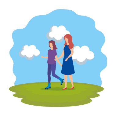 kaç kız paten karakter