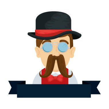 adam hipster bıyık ve zanaat