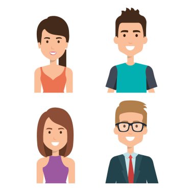 Gençler grubu avatarları