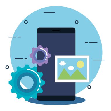 iş pazarlama ile Smartphone