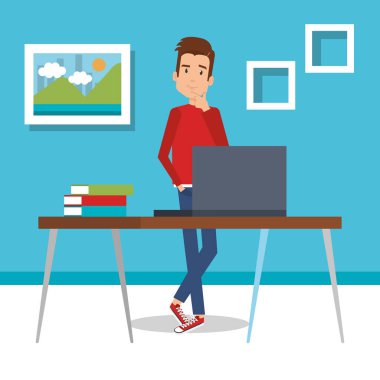 genç adam modeli avatar karakter