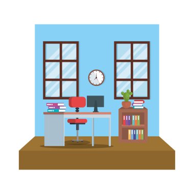 İşyeri Ofis sahne simgesi