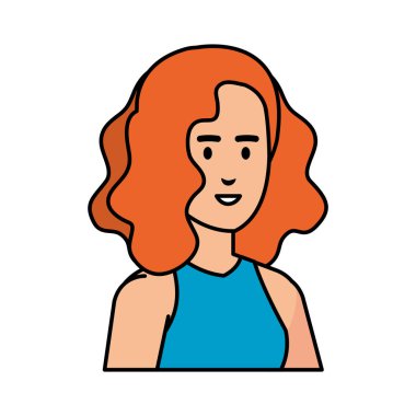 güzel ve genç kadın karakter