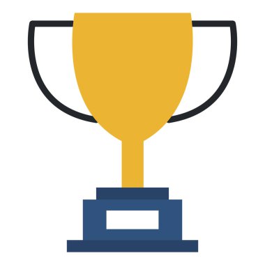 Trophy Kupası izole simgesi