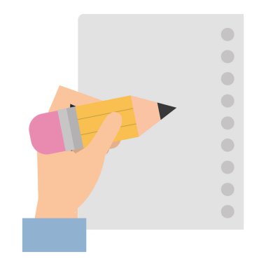 el yazısı ile kalem grafit