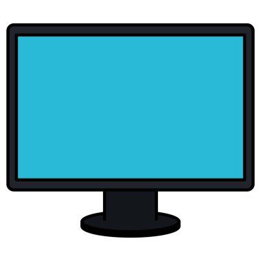 bilgisayar görüntü izole simgesini