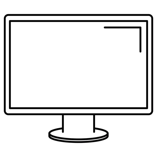Компьютерный дисплей — стоковый вектор