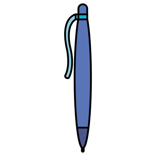 Значок школи постачання ручок — стоковий вектор