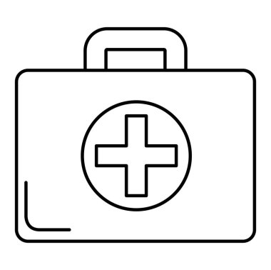 çanta izole simgesi