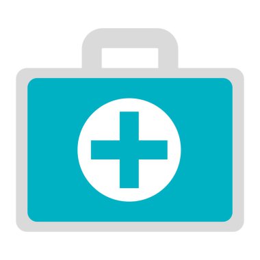 çanta izole simgesi