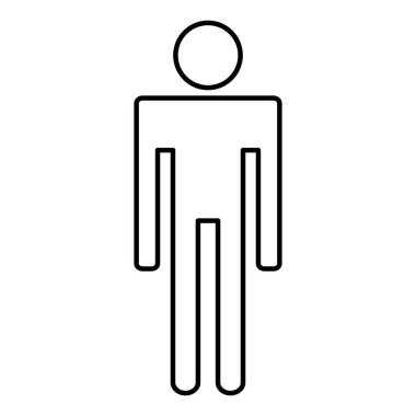 insan figürü siluet simge