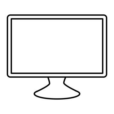 bilgisayar görüntü izole simgesini