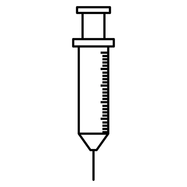 Ізольована іконка медичного вприскування — стоковий вектор